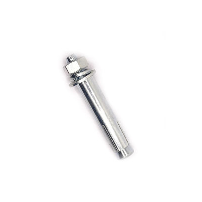 M6-M16 koolstofstaal, graad 4.8 Zinkgeplatte wedge anchor uitbreiding