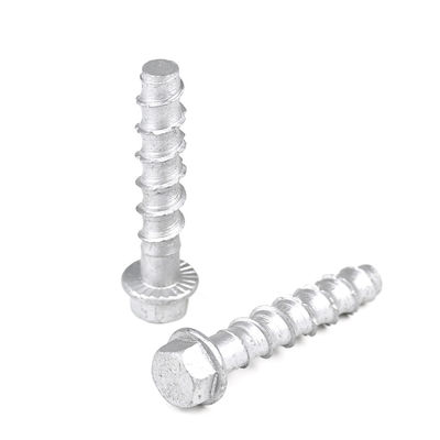 M10 65 mm metrisch koolstofstaal hex-ankerbetonbout voor polyurethaanbuffer voor lift
