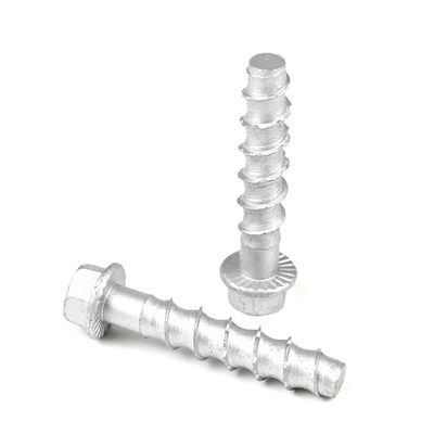 M10 65 mm metrisch koolstofstaal hex-ankerbetonbout voor polyurethaanbuffer voor lift