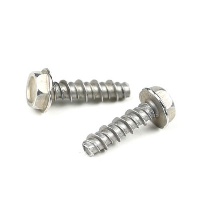 Duurzaam roestvrij staal 410 Hex Head High Low Thread Metal Drywall Schroeven Hout Tornillos