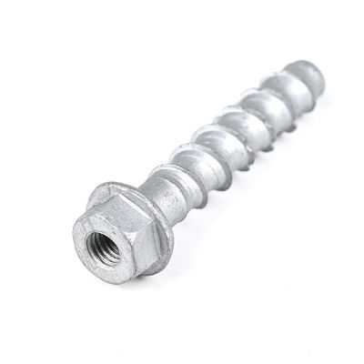Op maat gemaakte M10 60mm roestvrij staal hex flens draadstaaf voor betonnen ankerbolten