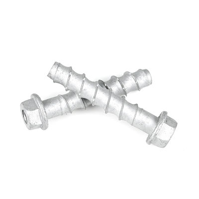 Op maat gemaakte M10 60mm roestvrij staal hex flens draadstaaf voor betonnen ankerbolten