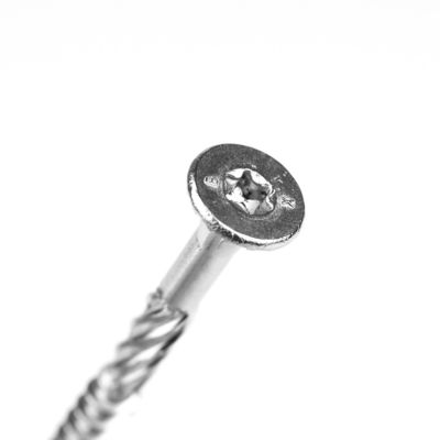 Torx Drive 75 mm hout schroeven in 316 roestvrij staal voor zware houtbouw
