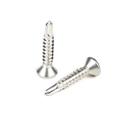 Stalen Phillips Cross Recess Countersunk Flat Head Self Drilling Screw voor het bevestigen van metaal