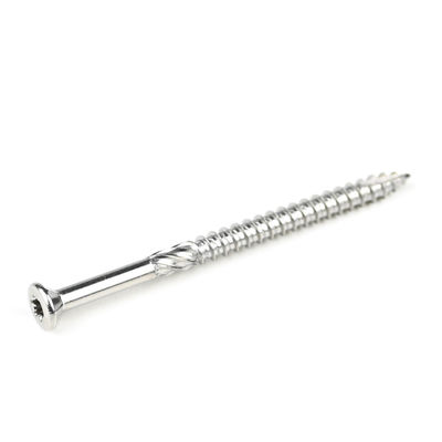 410 Hout schroeven van roestvrij staal 60 mm Torx Countersunk voor houten terras dek TYPE 17