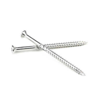 410 Hout schroeven van roestvrij staal 60 mm Torx Countersunk voor houten terras dek TYPE 17