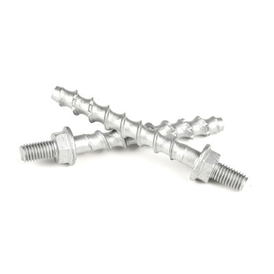 JIS Standard M8 Double Thread Hex Flange Head Self Tapping Beton Plafond Anker Bolts