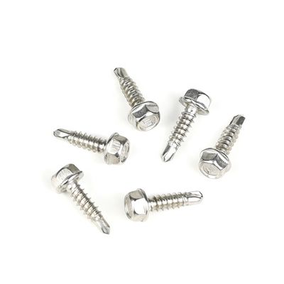Torx Drive roestvrij staal Hex hoofd boor schroef Sus304 Tornillos De Acero Roestvrij