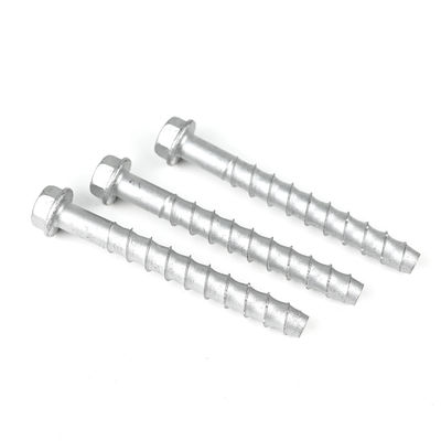 Flat Head Grote diameter koolstofstaal Hex Masonry Bolt M12 125mm Zelf Tapping Beton Schroef