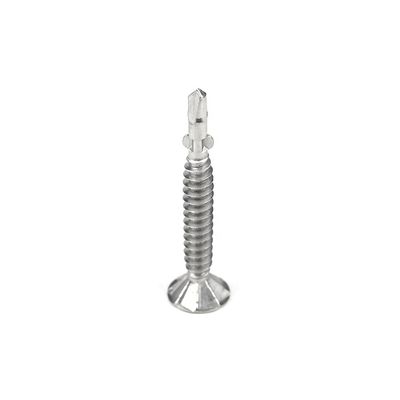 Metrische DIN Standard Tek 5 Carbon Steel Truss Head Phillips met Wing Self Drilling Schroeven Op maat