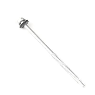 Zelfborende schroeven met zwarte wasser Bimetalen hex schroeven 6,3x130mm