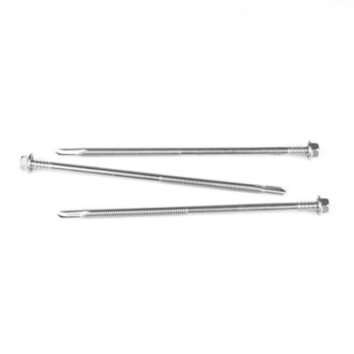 Torx Drive Dubbeldraad Ss410 Roestvrij staal zelfborende schroeven 5 punt Hex hoofd