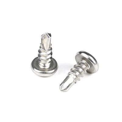 Op maat gemaakte steun Zwarte Phillips kruis ingebouwde pan hoofd Sus 304 zelf boor schroeven 3.5x10mm