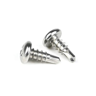 Op maat gemaakte steun Zwarte Phillips kruis ingebouwde pan hoofd Sus 304 zelf boor schroeven 3.5x10mm