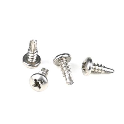 Op maat gemaakte steun Zwarte Phillips kruis ingebouwde pan hoofd Sus 304 zelf boor schroeven 3.5x10mm