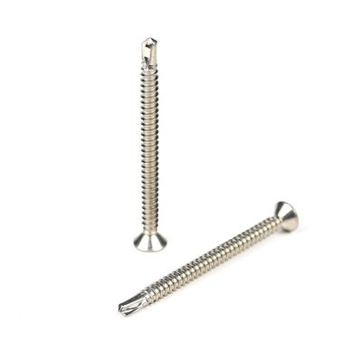 Flat Head Phillips 50mm zelfboor schroeven Tek Lag Bolts Roestvrij staal op maat