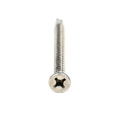 Flat Head Phillips 50mm zelfboor schroeven Tek Lag Bolts Roestvrij staal op maat