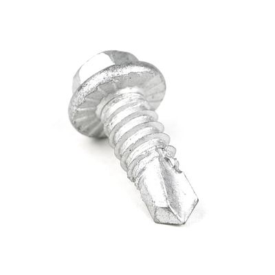 Stainless Steel Hex Washer Head Self Tapping Screws voor eenvoudige installatie van metaalplaten