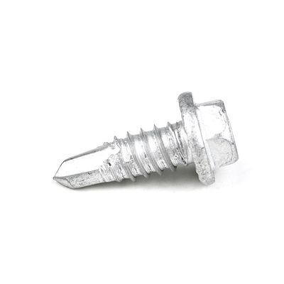 Stainless Steel Hex Washer Head Self Tapping Screws voor eenvoudige installatie van metaalplaten