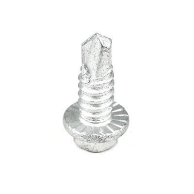 Stainless Steel Hex Washer Head Self Tapping Screws voor eenvoudige installatie van metaalplaten