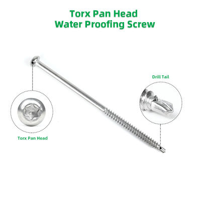 Zink roestvrij staal Torx Pan Head zelfborende schroeven Parafusos Inox Parafuso Auto Atarraxante HEX
