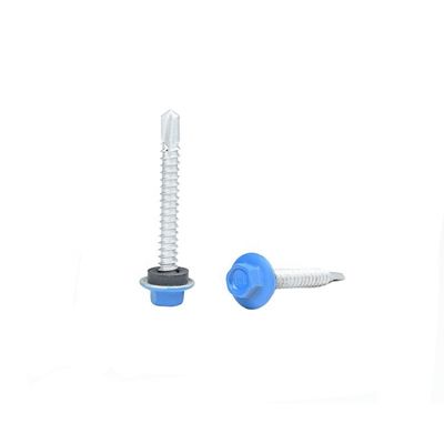 Torx-aandrijving Kleur geschilderde flens Hex hoofd zelfboren Tek schroef