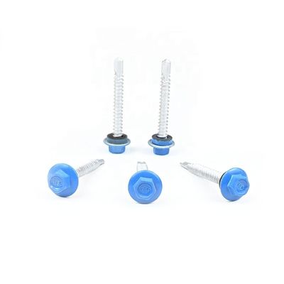 Torx-aandrijving Kleur geschilderde flens Hex hoofd zelfboren Tek schroef