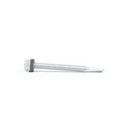 Zelfboren van roestvrij staal flens Hex hoofd Metalen schroeven Phillips Cross Recess INCH