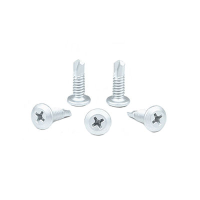 Sus410 Roestvrij staal truss hoofd kruis zelf boor schroef dak zelf tap schroeven
