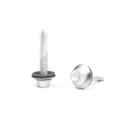 SS410 Roestvrij staal Hex hoofd zelfboren schroeven Metal Tek
