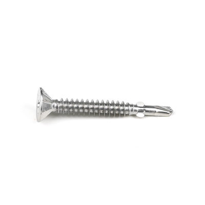 Vlekkeloos staal platkop zelfborende schroef met vleugel 4.5x37mm met Ruspert afwerking