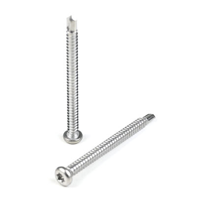 6.3 X75 mm met zink beklede zelfborende schroeven van roestvrij staal voor elektrische apparaten