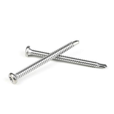 6.3 X75 mm met zink beklede zelfborende schroeven van roestvrij staal voor elektrische apparaten