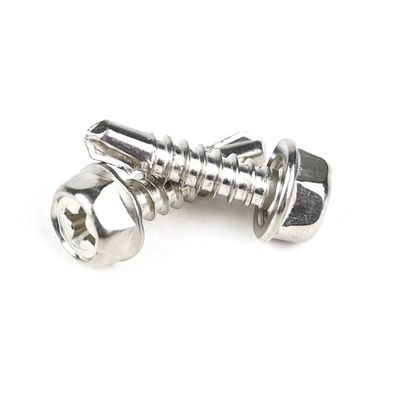 Motortype Torx Hex Socket Truss Head Zelfborende schroeven voor de installatie van hout