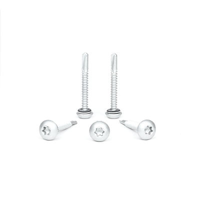Ruspert-knop Torx 12x45 zelfkrabbelend schroef voor daken tot purlin Framing roestvast staal