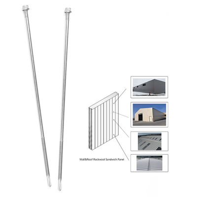 Stainless Steel Hex Washer Head Self Drilling Screw voor Rockwool Sandwich Panel 5.5x243mm