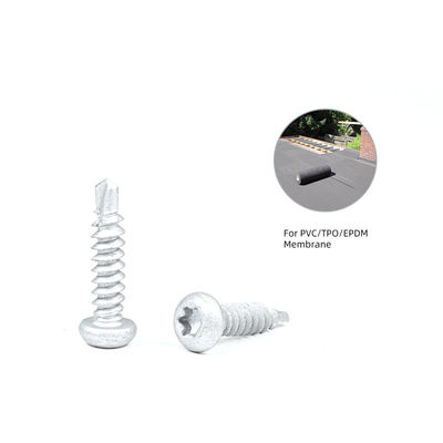Zinklegering bekleed met zelfkoppelende schroef 6.3x25 Voor dakmembraan en betalingstermijn T/T