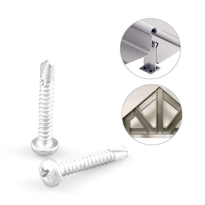 4.8x32 Bi-metalen Phillips zelfborende schroef voor staalframe SUS316 SUS410 materiaal