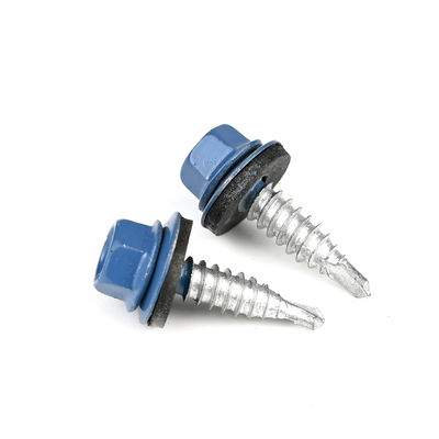 Metrische corrosiebestendige bi-metalen hex schroeven 6.3x22 voor zonne-installatiebeugels