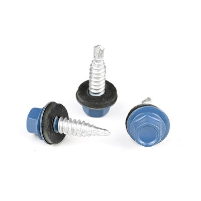 Metrische corrosiebestendige bi-metalen hex schroeven 6.3x22 voor zonne-installatiebeugels