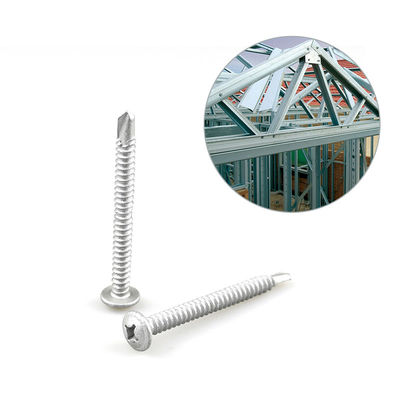 Staal frame fixing bi-metal 5.5x60 boor schroef met wafer hoofd Phillips Purlin