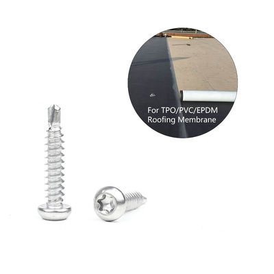 Standaard self-tapping pan head schroeven voor TPO/PVC/EPDM dakmembraan waterdichtheid