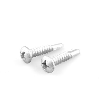 Zinklegering bekleed 5.5x25 Phillips Pan Head Bimetalen dakschroef voor dakhoeksteun