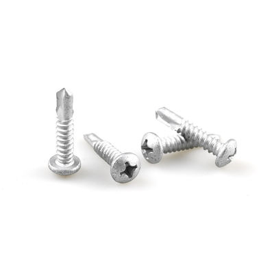 Zinklegering bekleed 5.5x25 Phillips Pan Head Bimetalen dakschroef voor dakhoeksteun