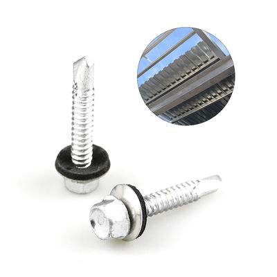 Corrosiebestendig 6.3x38 Bimetalen Hex Wasser Head Roestvrij staal zelfborende schroef