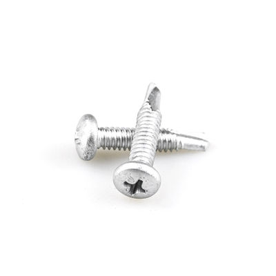 Gecoate schroeven voor het dak met een schroef met een dwarsdoorsnede voor het metalen dak met een schroef