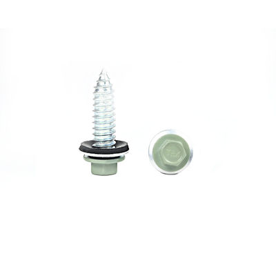 100% QC-test Zinklegering bekleed met 11/32x1/4' Hex hoofdplaat Metalen schroef voor dakraam