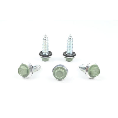 100% QC-test Zinklegering bekleed met 11/32x1/4' Hex hoofdplaat Metalen schroef voor dakraam