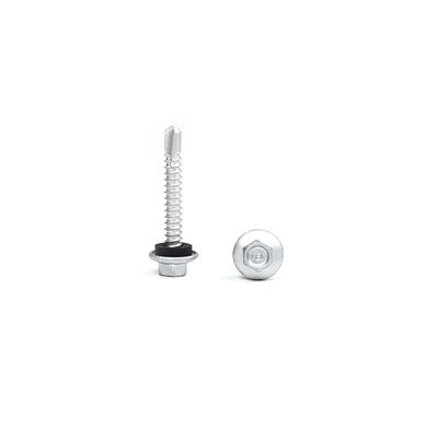 Zinklegering bekleed waterdicht 12 X38 Hex Flange zelfborende schroef voor wandbekleding