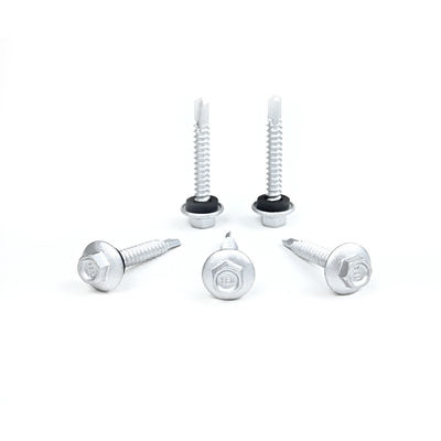 Zinklegering bekleed waterdicht 12 X38 Hex Flange zelfborende schroef voor wandbekleding